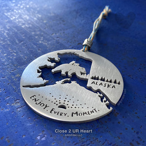 Alaska Bears Ornament by Close 2 UR Heart