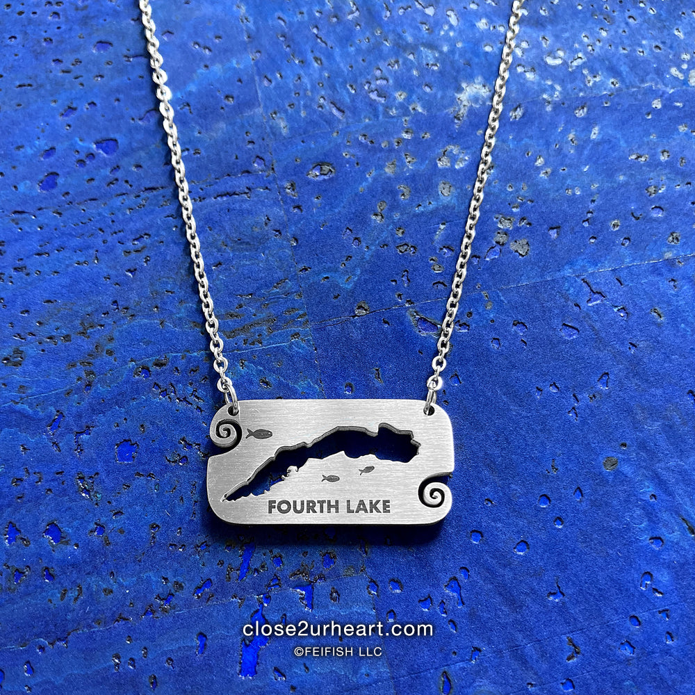Fourth Lake Necklace by Close 2 UR Heart