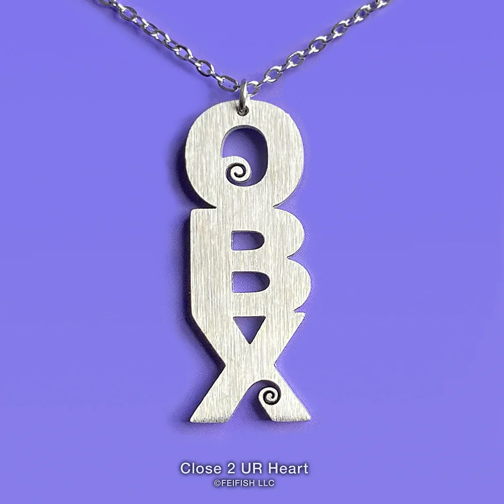 Outer Banks Waves Necklace OBX