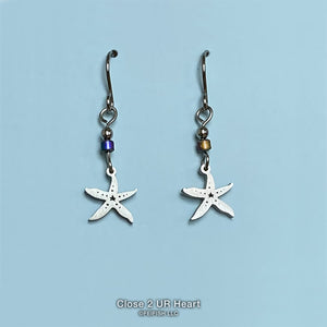 Starfish Stainless Steel Earrings