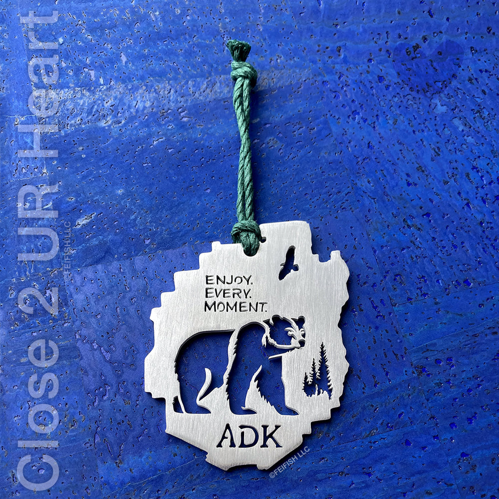 Adirondack Park Bear Ornament by Close 2 UR Heart