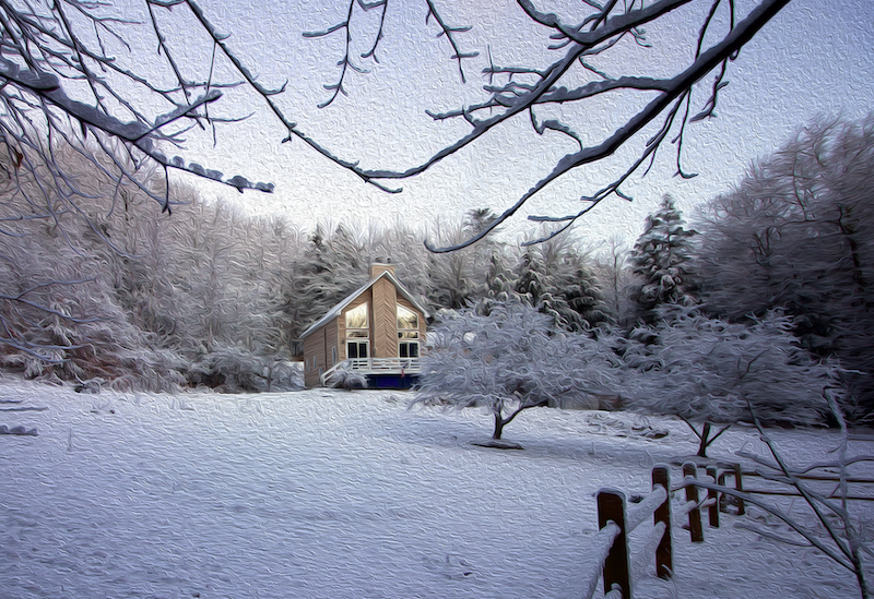 Entering Adirondack Park Ornament Keepsake by Close 2 UR Heart