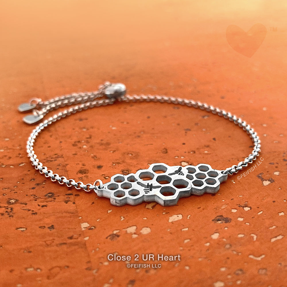 Bee Bracelet by Close 2 UR Heart