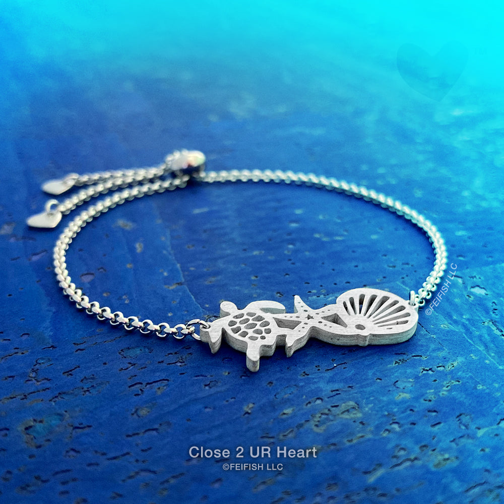 Ocean Bracelet by Close 2 UR Heart