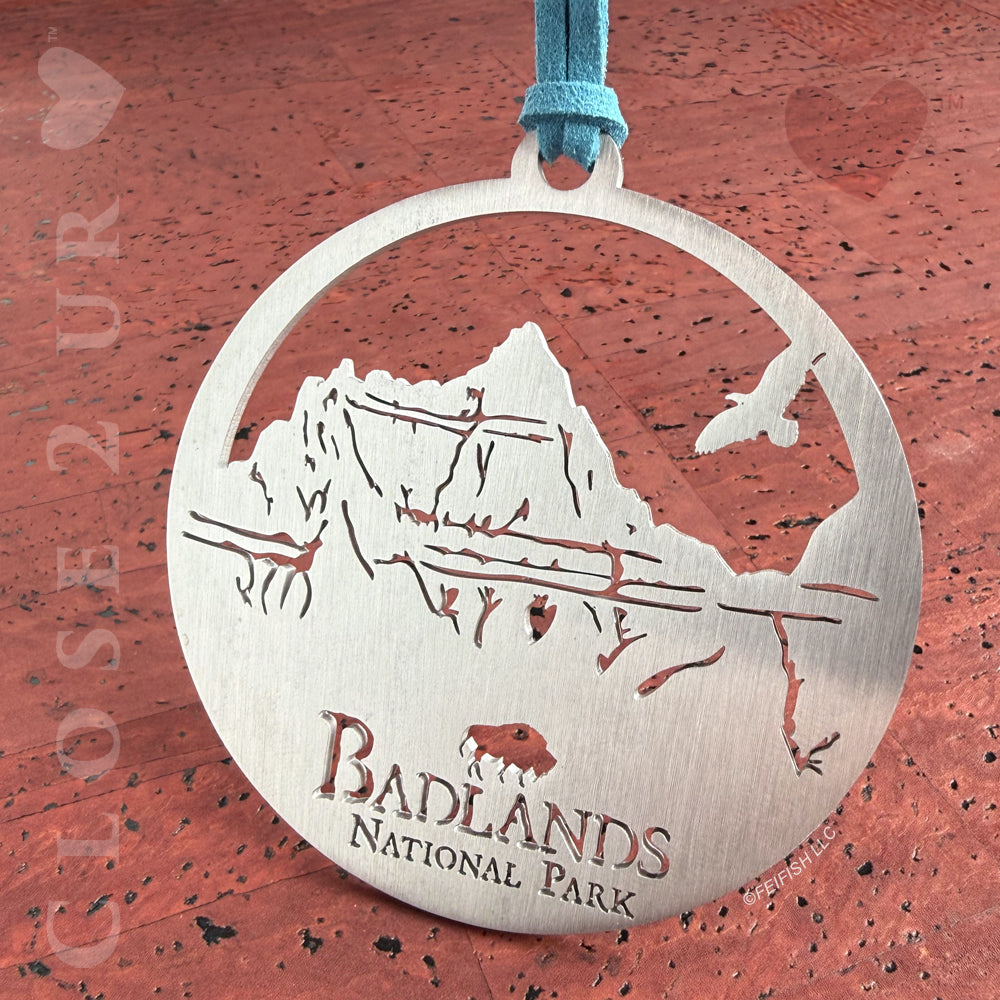 Badlands National Park Keepsake Ornament by Close 2 UR Heart