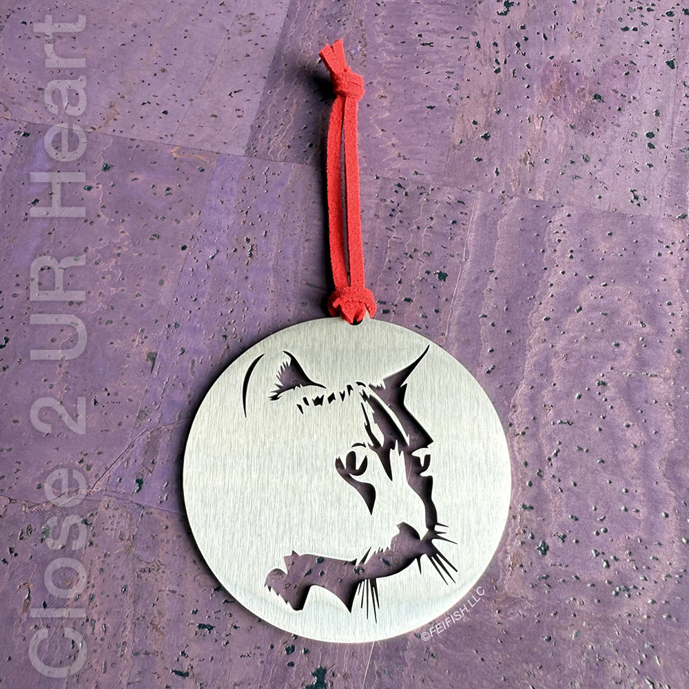 Cat Ornament Keepsake by Close 2 UR Heart