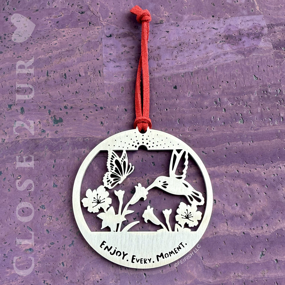 Hummingbird Keepsake Ornament by Close 2 UR Heart