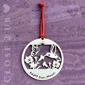 Hummingbird Keepsake Ornament by Close 2 UR Heart