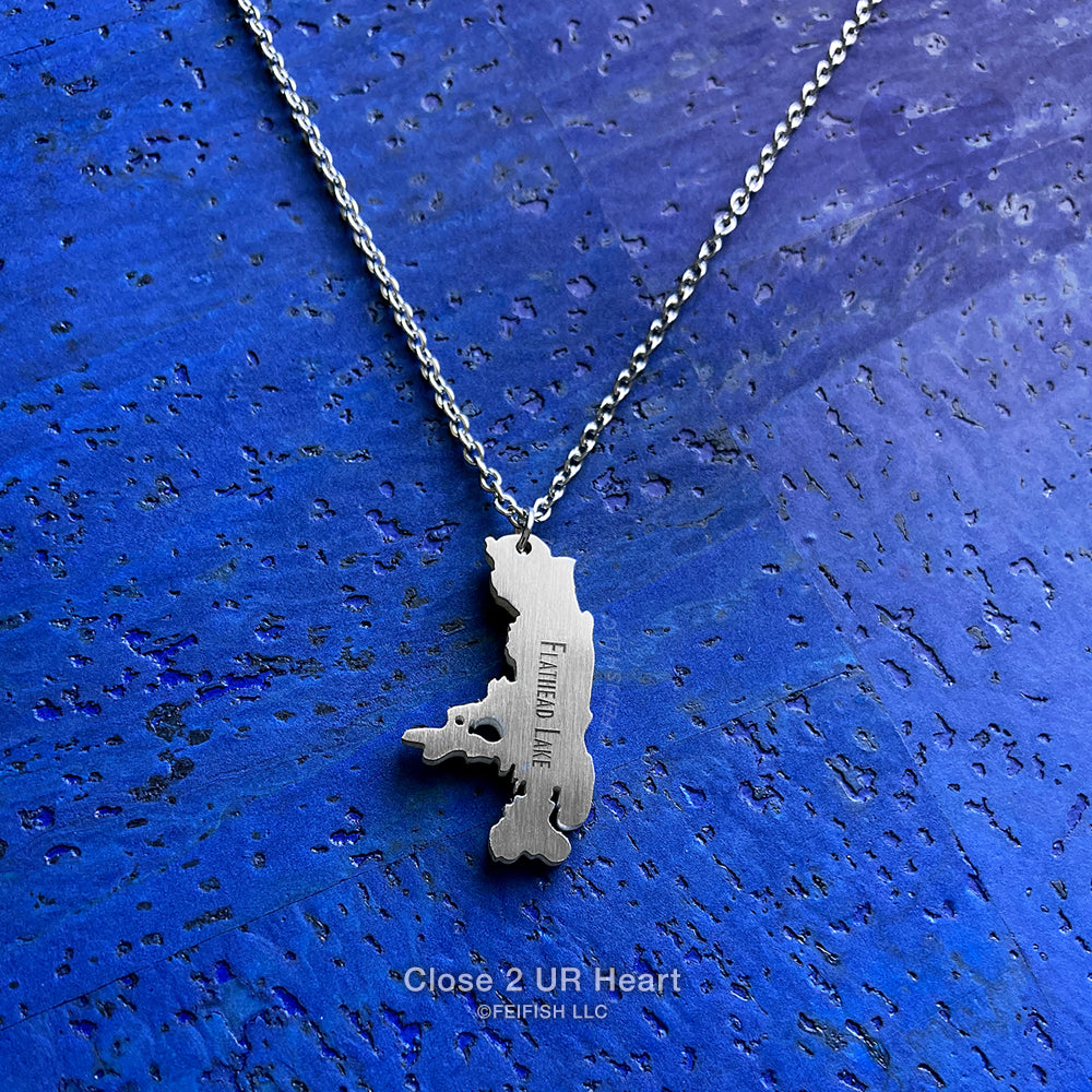 Flathead Lake Necklace by Close 2 UR Heart