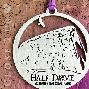 Half Dome Yosemite Keepsake Ornament by Close 2 UR Heart