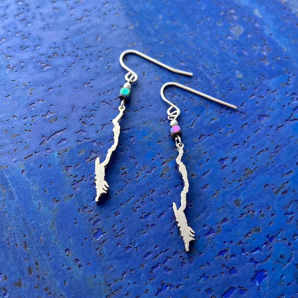 Lake George Earrings by Close 2 UR Heart