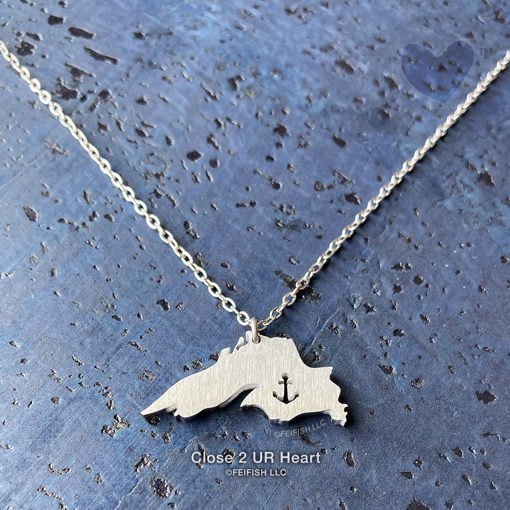 Lake Superior Necklace by Close 2 UR Heart