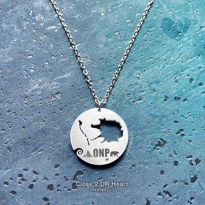 Olympic National Park Necklace by Close 2 UR Heart