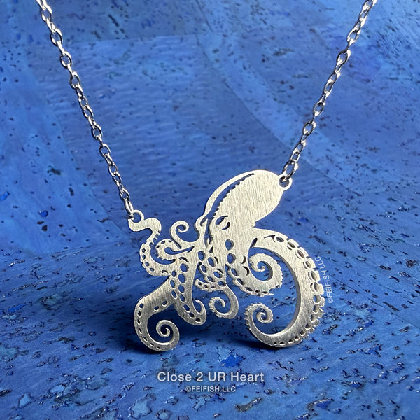 Octopus Necklace | Stainless Steel | Close 2 UR Heart