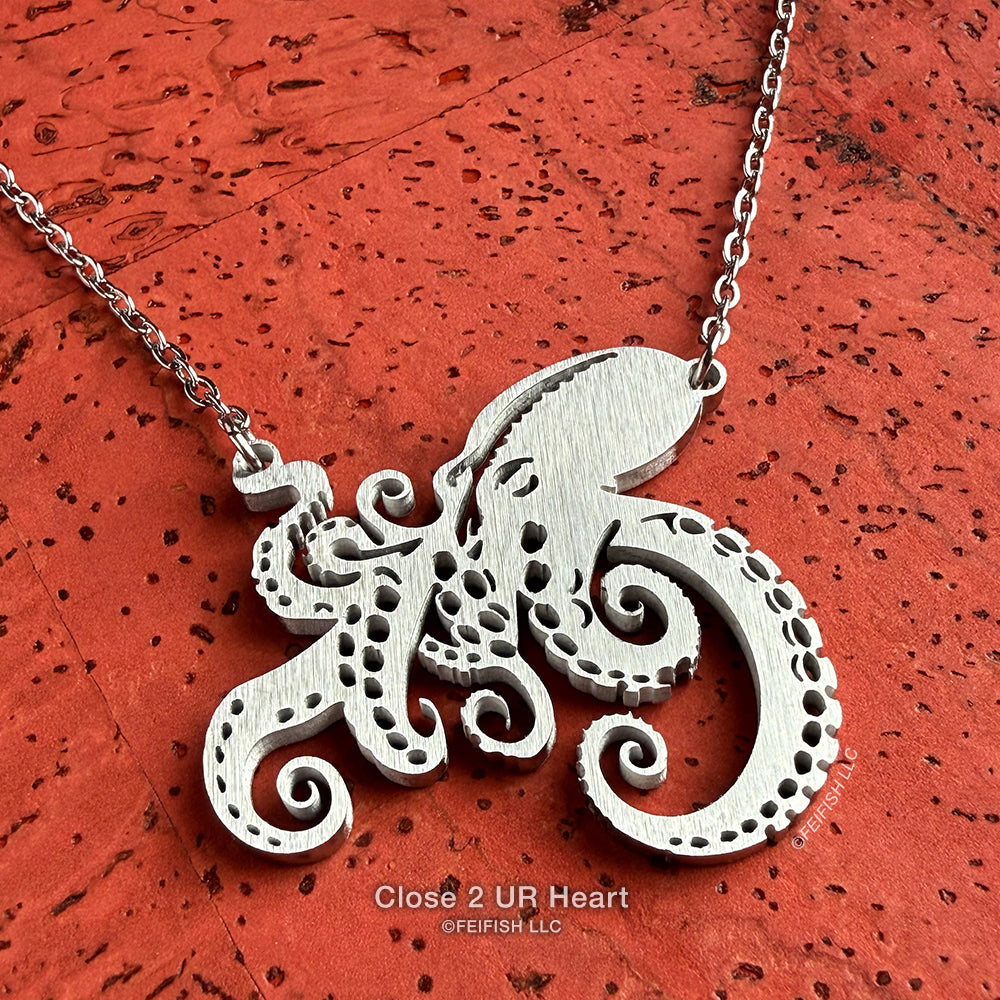 Octopus Necklace by Close 2 UR Heart