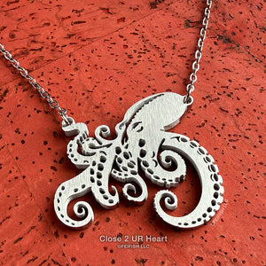 Octopus Necklace by Close 2 UR Heart