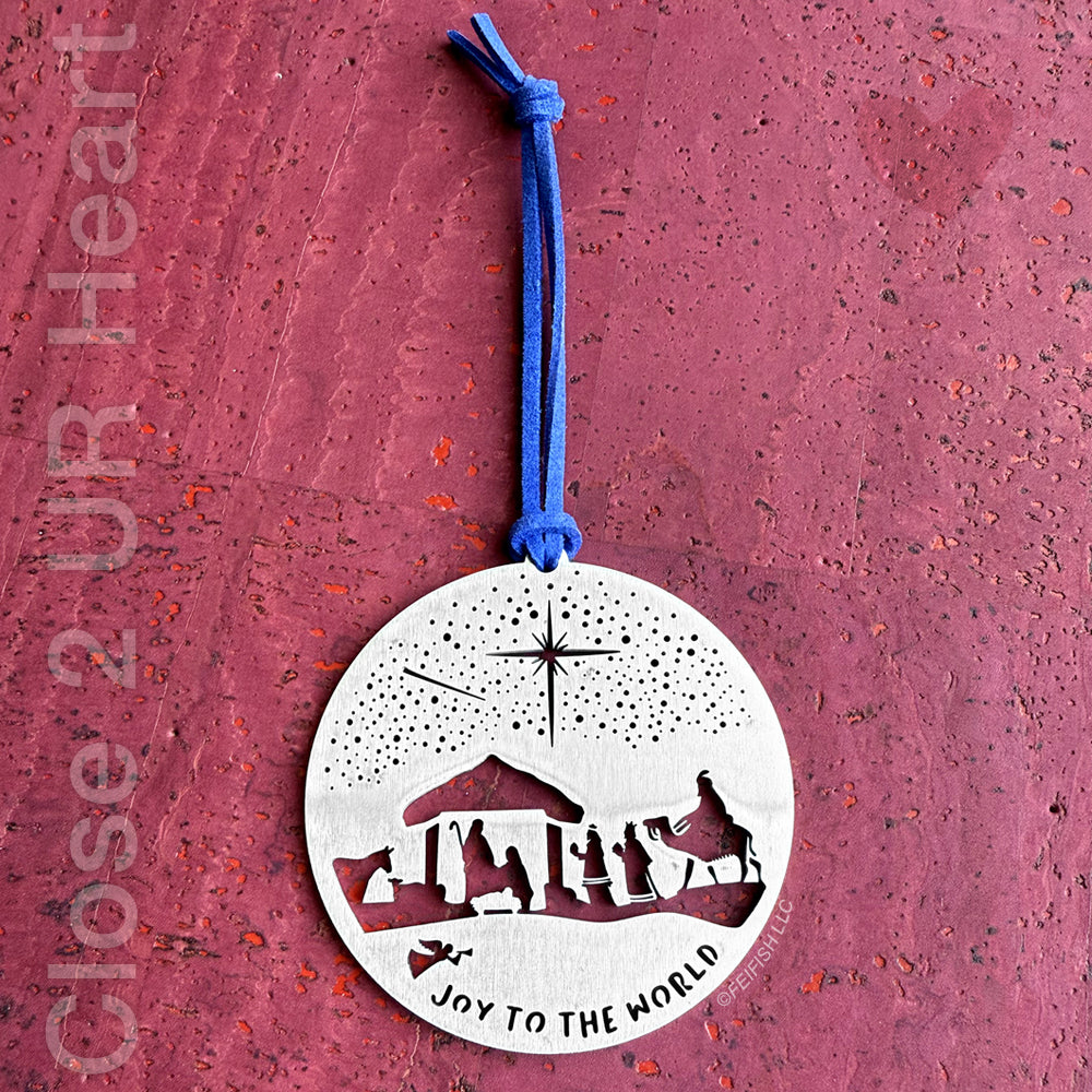 Nativity Three Wise Men Christmas Ornament Keepsake by Close 2 UR Heart