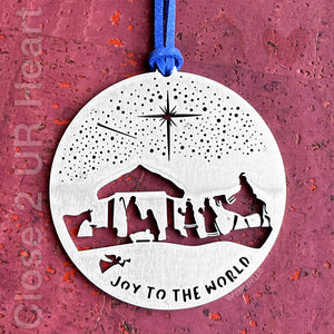 Nativity Three Wise Men Christmas Ornament Keepsake by Close 2 UR Heart