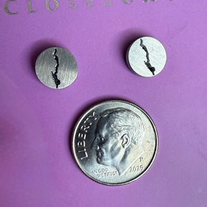 Lake George Stud Earrings by Close 2 UR Heart