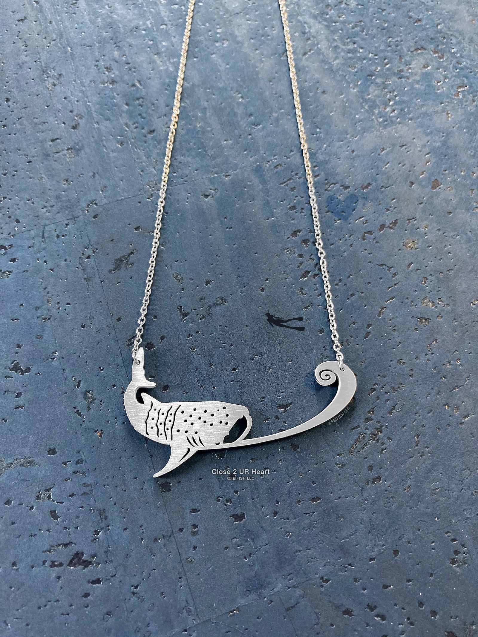 Whale Shark Necklace by Close 2 UR Heart