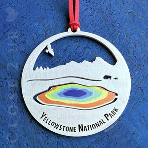 Grand Prismatic Spring, Yellowstone National Park Keepsake Ornament by Close 2 UR Heart