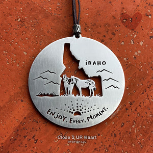 Idaho Horses Ornament by Close 2 UR Heart
