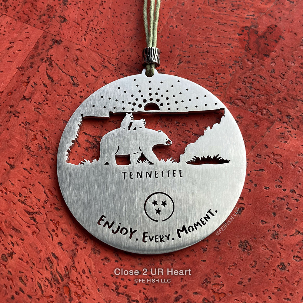 Tennessee Bears Ornament by Close 2 UR Heart
