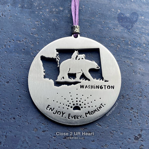 Washington Bears Ornament by Close 2 UR Heart