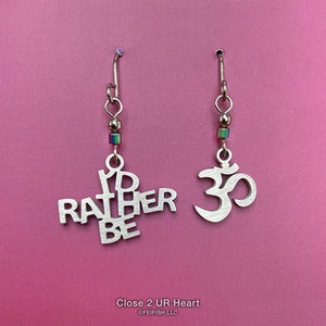 I'd Rather Be Ohm Earrings