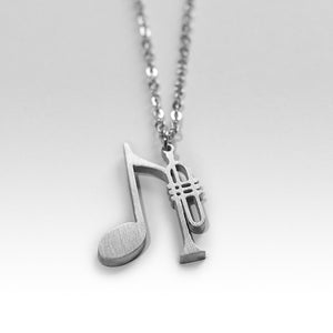 Violin, Trumpet or Tuba Necklace by Close 2 UR Heart