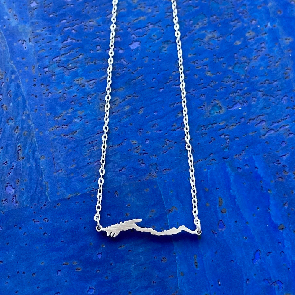 Lake George Necklace Horizontal by Close 2 UR Heart