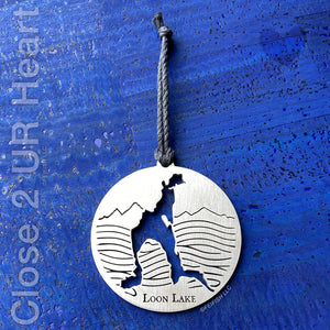 Loon Lake Ornament by Close 2 UR Heart