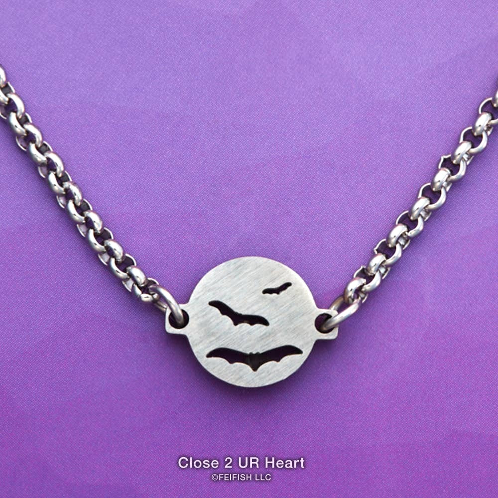 Bats Mini-O Bolo Bracelet by Close 2 UR Heart