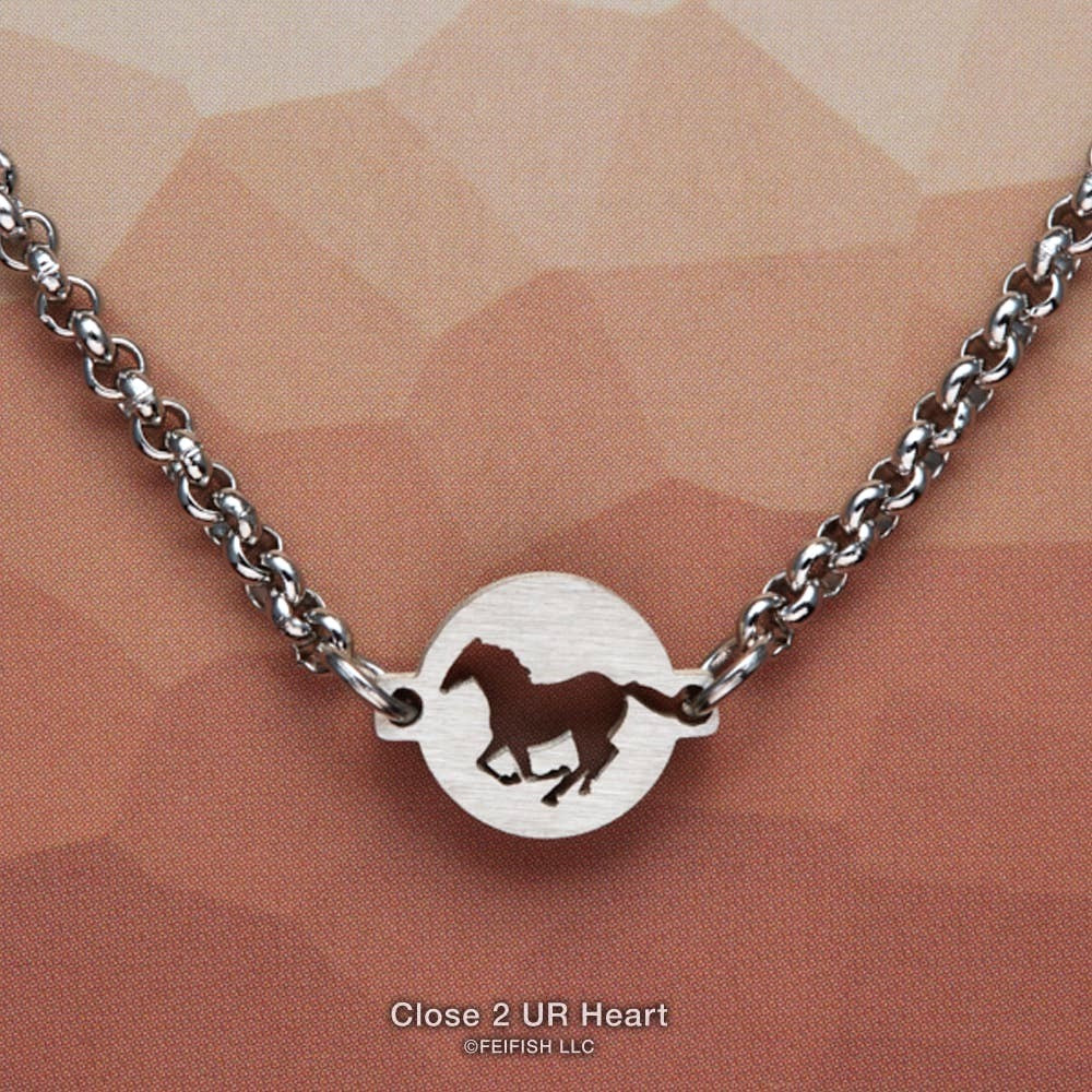 Mini-O Bolo Bracelet, Horse, by Close 2 UR Heart