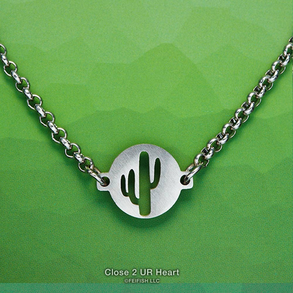 Cactus Mini-O Bolo Bracelet by Close 2 UR Heart