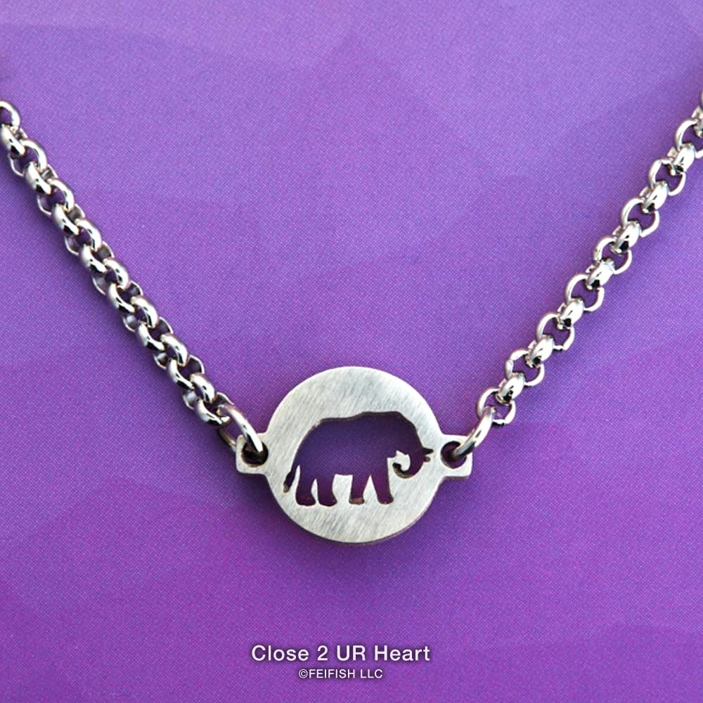 Mini-O Bolo Bracelet, Elephant, by Close 2 UR Heart