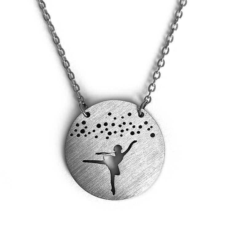 Ballet Dancer Necklace by Close 2 UR Heart