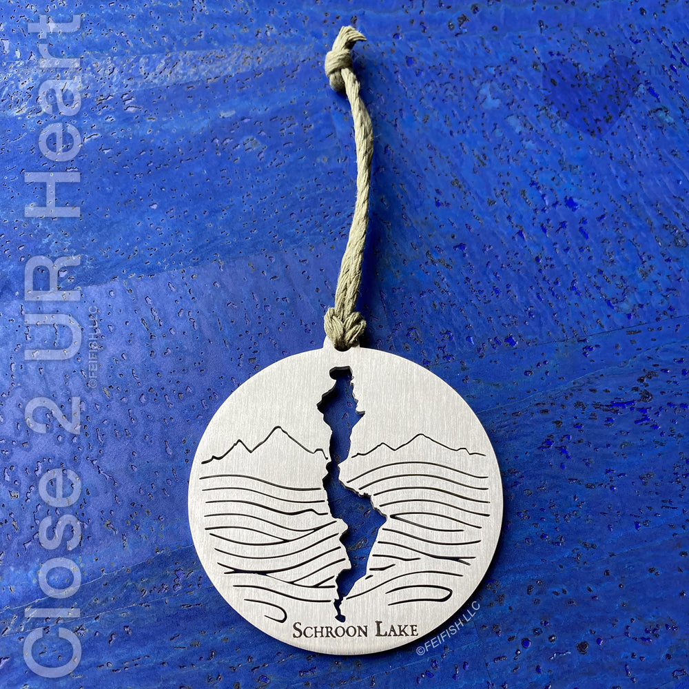 Schroon Lake Ornament by Close 2 UR Heart