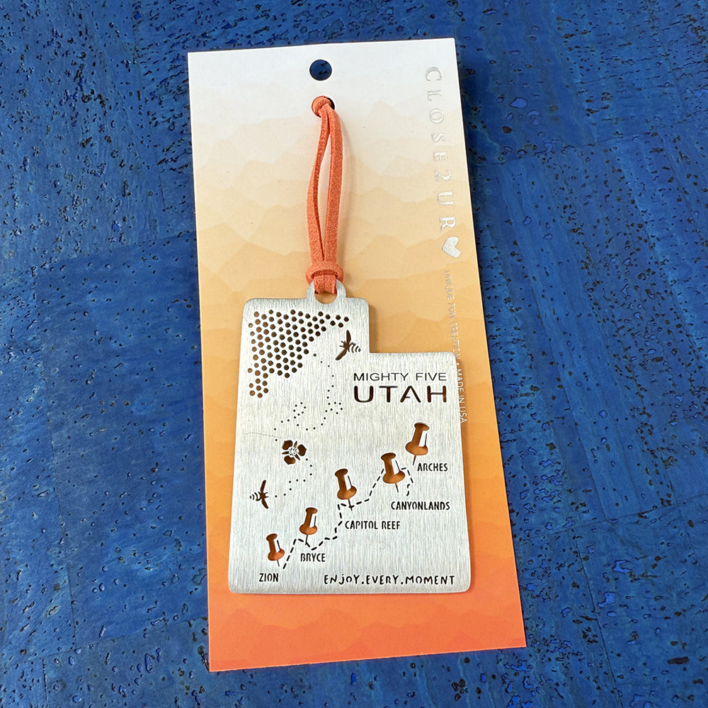 Utah Mighty Five Ornament Keepsake by Close 2 UR Heart