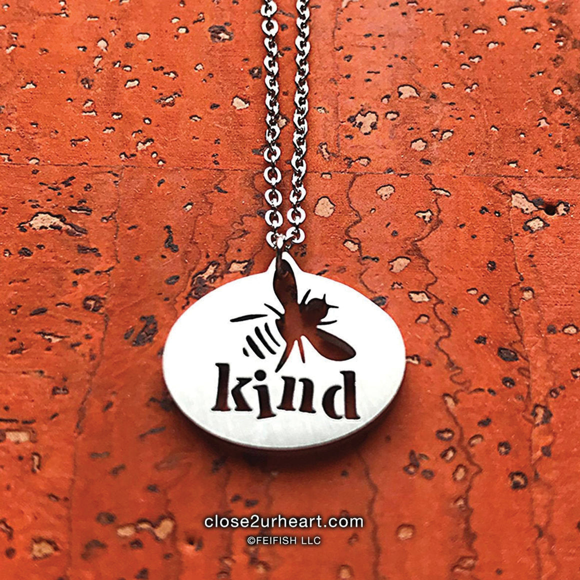 Bee Kind Necklace by Close 2 UR Heart