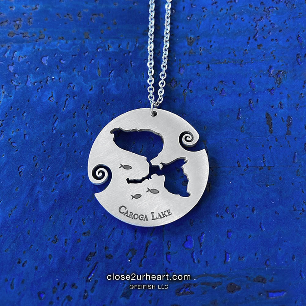 Caroga Lake Necklace by Close 2 UR Heart