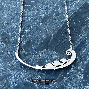 Close 2 UR Heart Fish Necklace