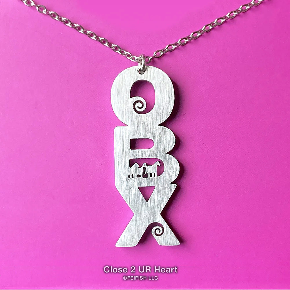 Outer Banks Horses Necklace OBX