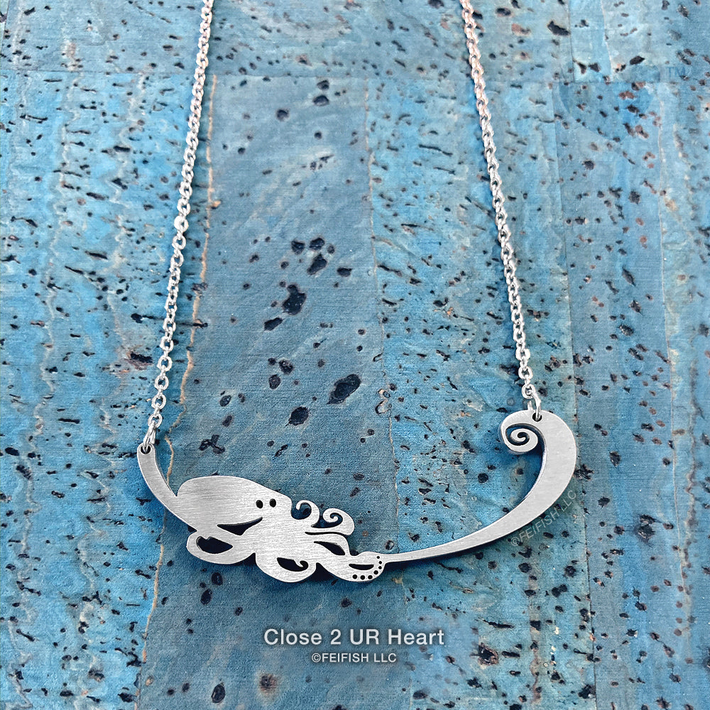 Octopus Necklace by Close 2 UR Heart