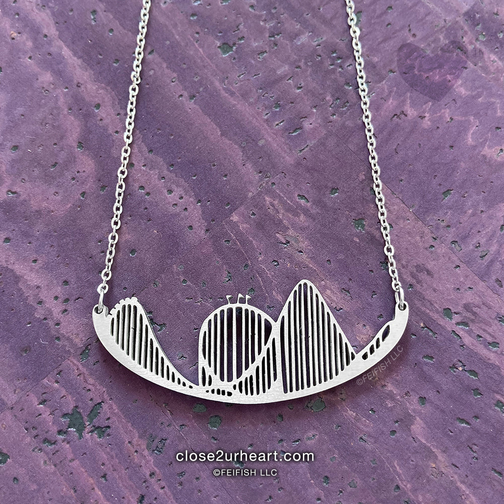 Roller Coaster Necklace