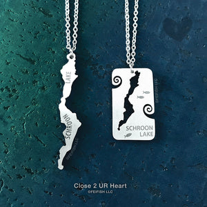 Schroon Lake Necklace by Close 2 UR Heart