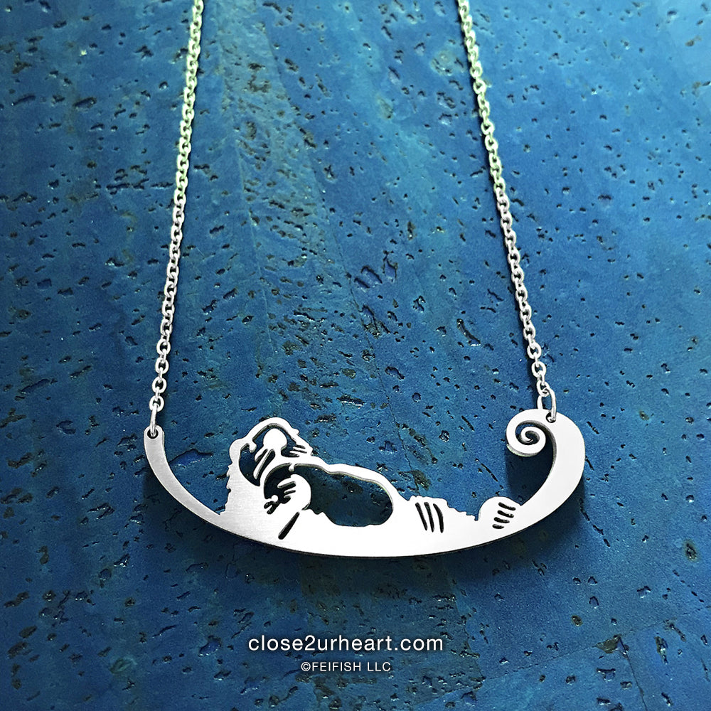 Sea Otters Necklace