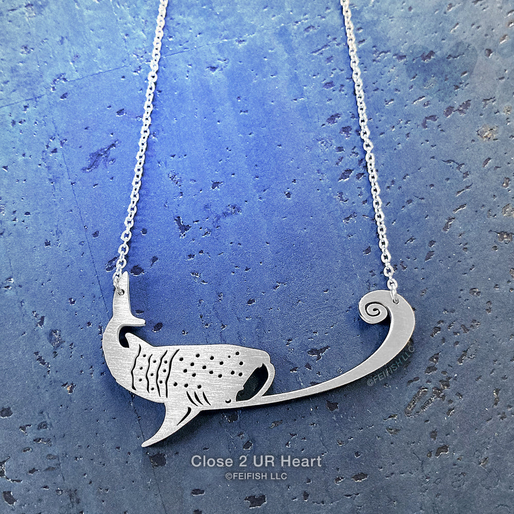 Whale Shark Necklace by Close 2 UR Heart