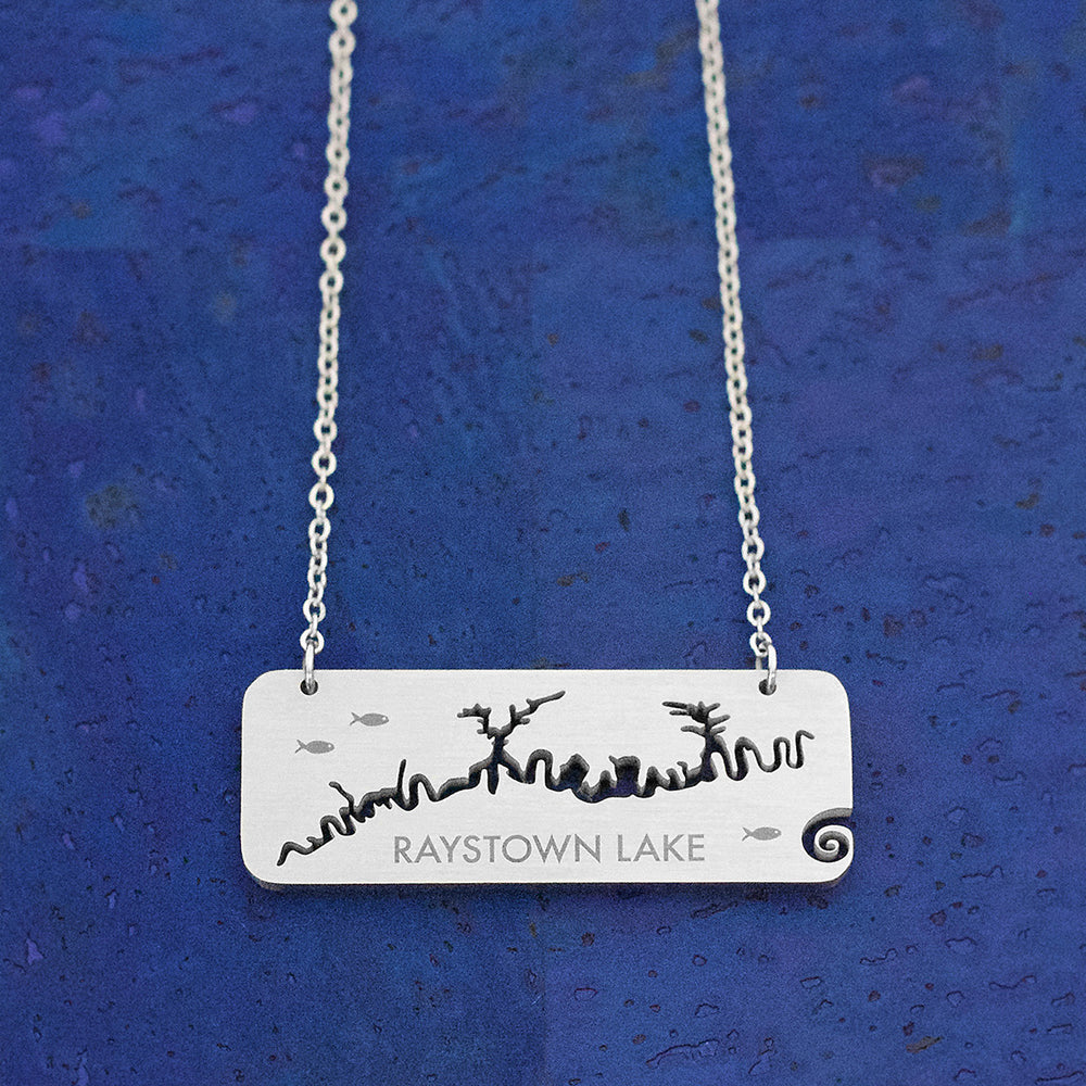 Raystown Lake Tag-style Necklace