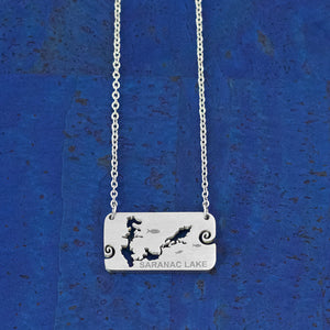 Saranac Lake Stainless Steel Necklace, by Close 2 UR Heart